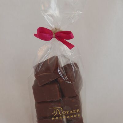 HOMEMADE COATED MARSHMALLOWS MILK CHOCOLATE - SACHET 100g