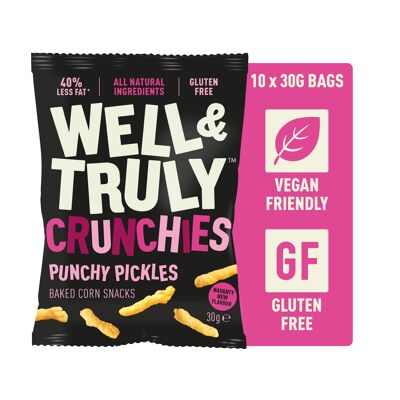 Crunchies Punchy Pickles  30g