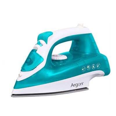 Ferro da stiro verde con piastra in ceramica, potenza 2200W e capacità 200ml. Colore: verde menta