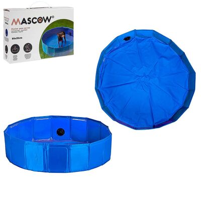 Dog pool 80x20 cm. Color blue