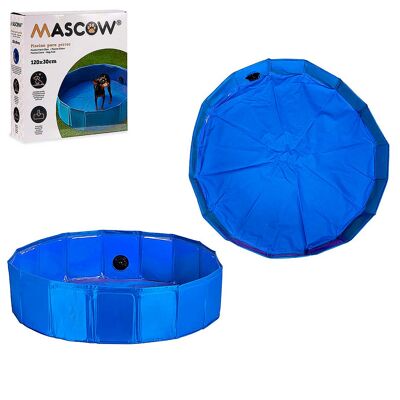 Dog pool 120x30 cm. Color blue
