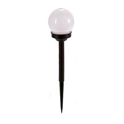 Solar beacon with white light 10 cm.Color: White/Black