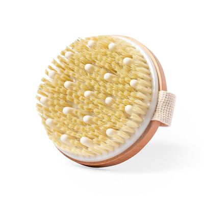 Exfoliating Massage Brush Cotton Cover Color: Wood