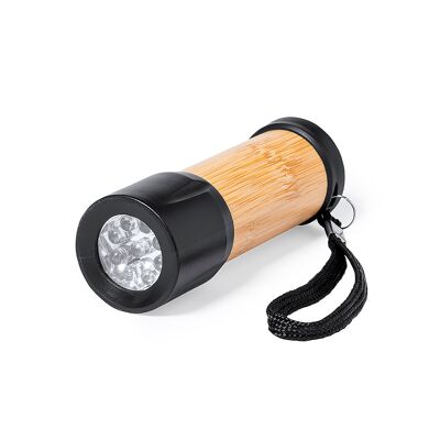 Linterna 9 Leds.nature bambú Color: Madera