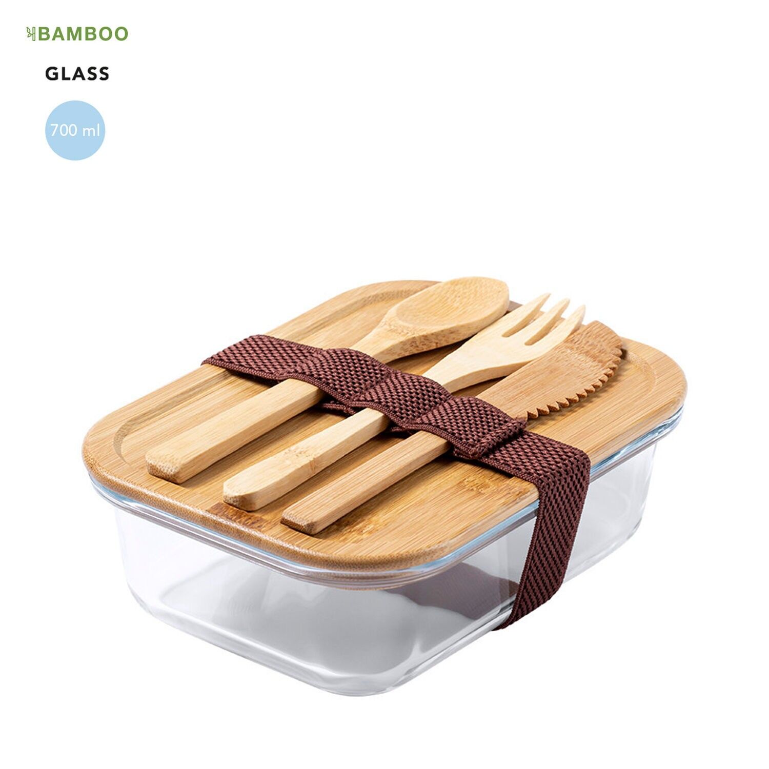 Bejar lunchbox. Colore: Marrone