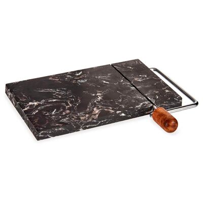 TAGLIERE PER FORMAGGIO IN MARMO NERO Colore: Nero