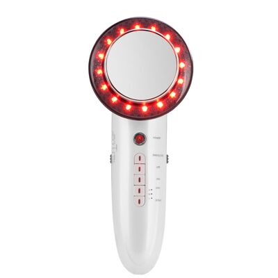 Soin de la peau 6 en 1. Comprend des gants et des coussinets EMS. Couleur blanche