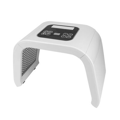 PDT spectrometer with LED light. Korean portable instrument for skin treatment. White color