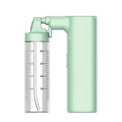 Spruzzatore quadrato ad iniezione di ossigeno ad alta pressione da 140 kPa, portata di 7 L/min. Colore: verde.
