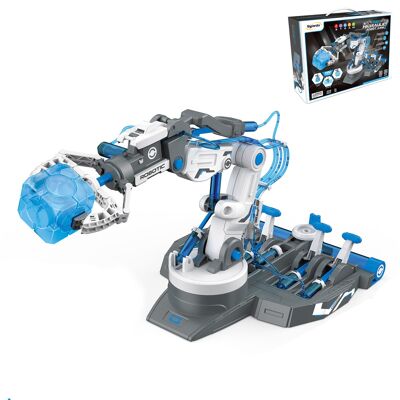 Manipulateur hydraulique 3 en 1 pour la construction. 220 pièces. Couleur blanche