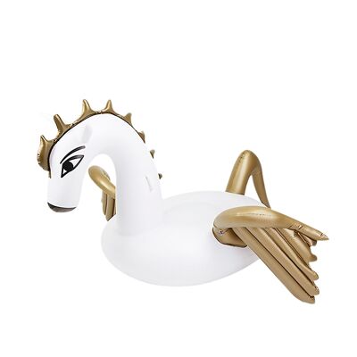 Giant pegasus-shaped float. 280x185cm. White color