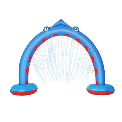 Arco hinchable Splash con chorros de agua. 260x180cm. Color: Azul