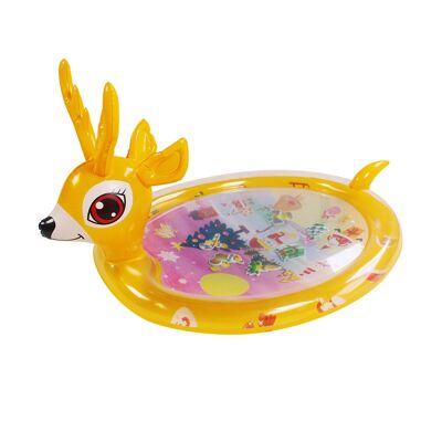Deer-shaped float, 70x66cm.Color: Yellow