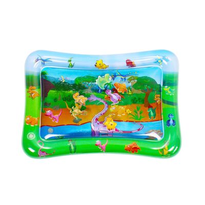 Colchoneta hinchable infantil diseño dinosaurios. 70x50cm. Color: Verde