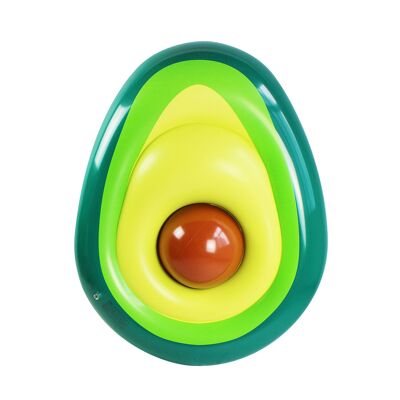Inflatable mattress in the shape of an avocado.160x125cm Color: Green