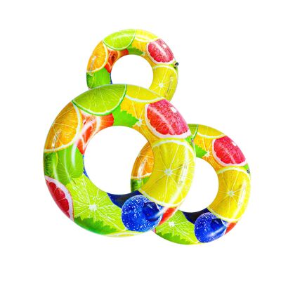 Set of round floats in 3 sizes. 60, 80 and 100cm.Color: Multicolor