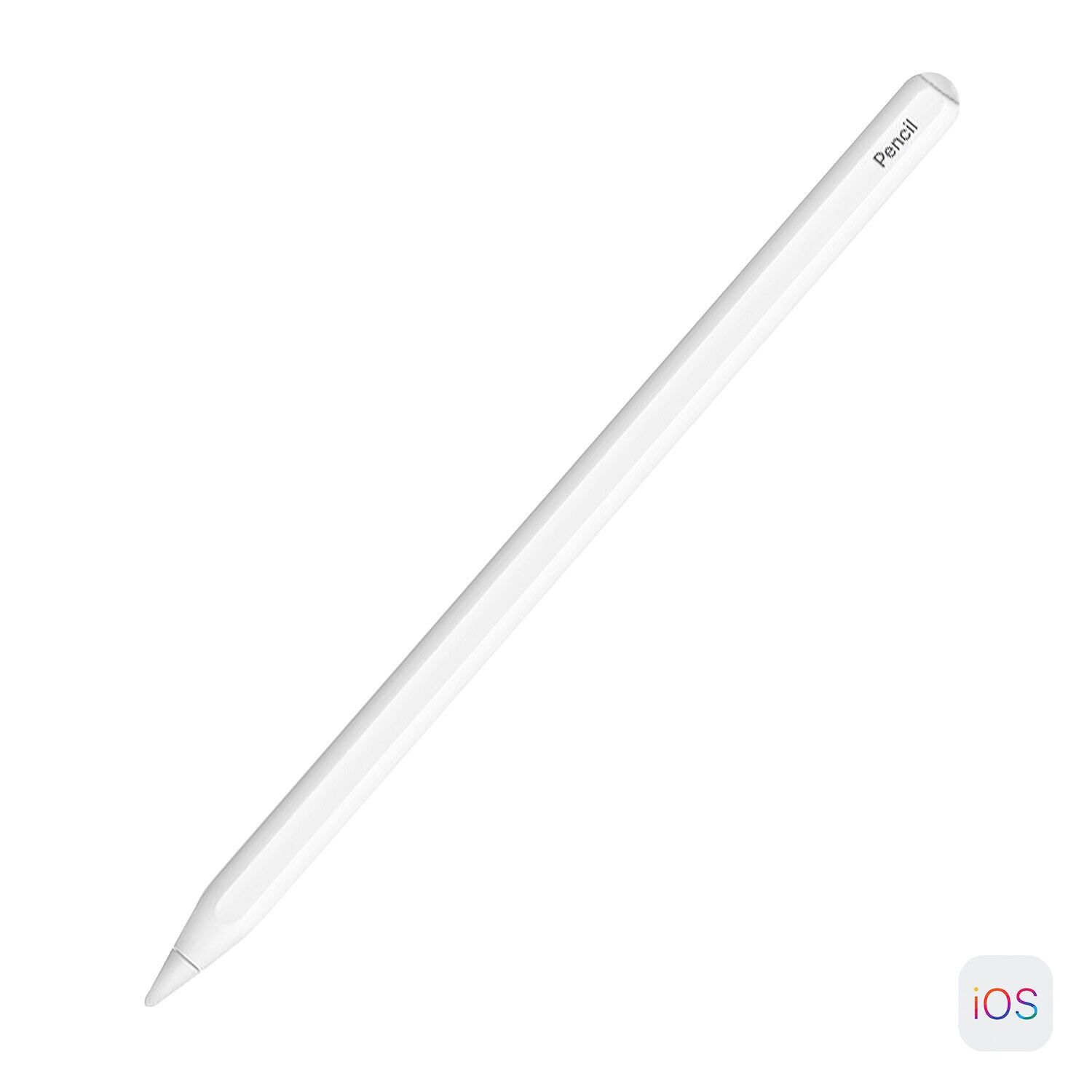 Penna a sfera professionale Pencil Pen 394 per iPad, Bluetooth. Assorbimento del carico. Punta sostituibile. Colore bianco