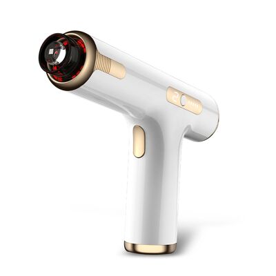 Electric nano water and light gun. Increases absorption of lotions and skin treatments up to 20 times. White color