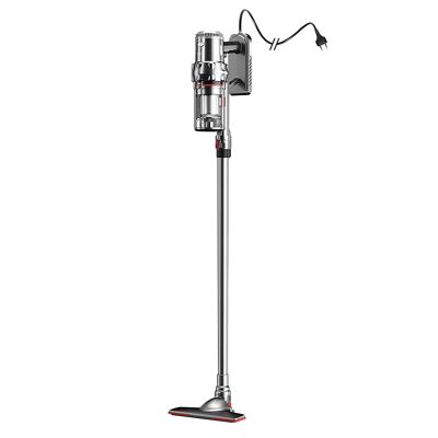 Aspirateur filaire 2000w, aspiration cyclonique, câble 4m. Divers accessoires. Technologie de séparation des poussières et des gaz. Couleur : Argent