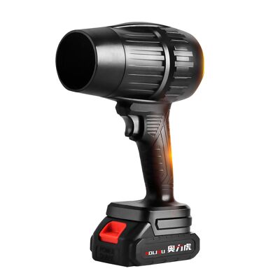 Soplador de aire profesional inalámbrico con 1050W de potencia y 1200G de presión de viento. Mango ergonómico. Color: Negro