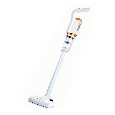 Aspirateur à main multifonction de 50W et différentes têtes. Couleur blanche