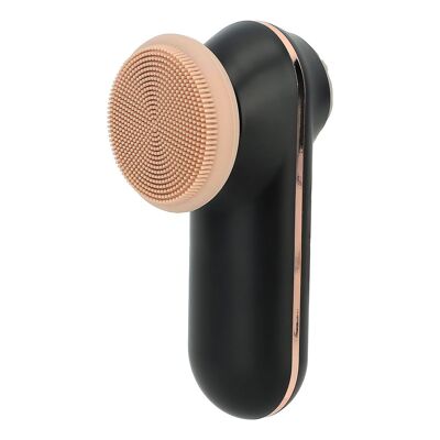 Masajeador electrónico, para el cuidado facial, ojos y cabeza. Con placa de calor de 3 niveles. 3 niveles de vibración. Color: Negro