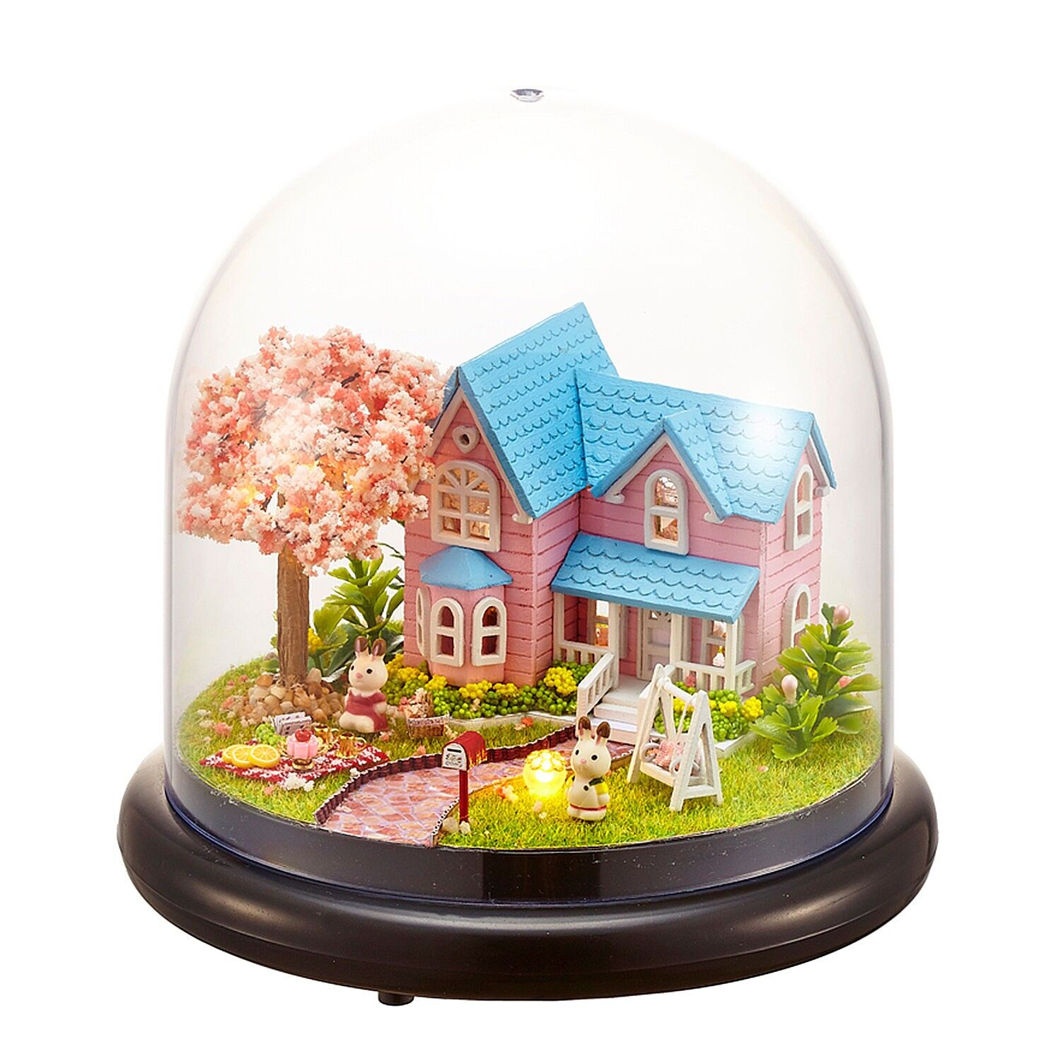 Collezione Together Around, Cherry Convention. Modello 3D realistico con grande dettaglio, copertura antipolvere e luci LED. Colore: Multicolore