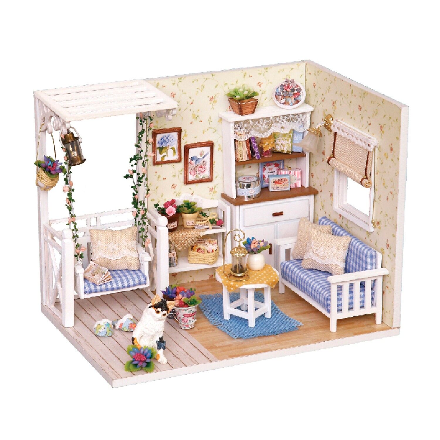 Diario del gattino. Modello 3D realistico, con grande dettaglio e luci LED. Colore: Multicolore