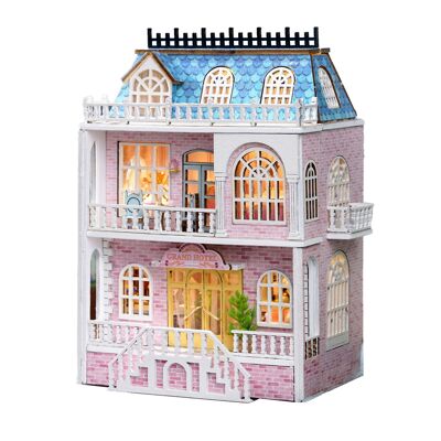 Romantic Castle. 3D model with open door panel design, realistic with high detail and LED lights.Color: Multicolor