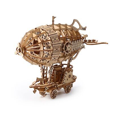 3D Wooden Model, Remote Control Design with Mechanical Movement. 160 pieces.Color: Wood