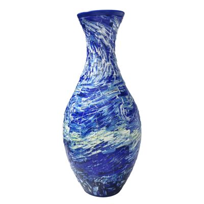Puzzle 3D in ABS da 160 pezzi. Design tradizionale dell'imbarcazione con mare blu. Colore blu