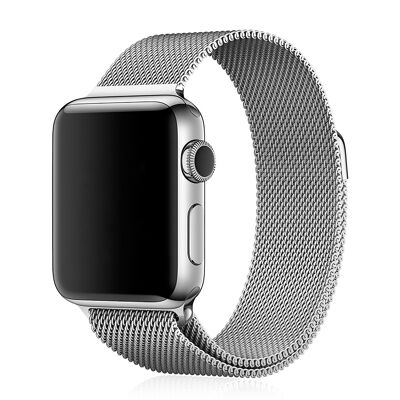 Cinturino in metallo compatibile con Apple Watch 42/44/45/49 mm Colore: argento