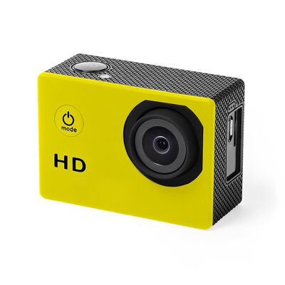 Caméra de sport Komir HD720P avec 12 mpx, écran 2 pouces et 14 accessoires.