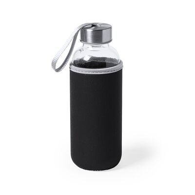 Bottiglia di vetro da 420 ml. con custodia Soft Shell