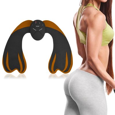 Special muscle electrostimulator for glutes. Electric massager, toning stimulator.