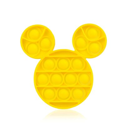 Bubble Pop It, jouet sensoriel anti-stress, bulles en silicone à presser et à presser. Conception de mini souris.