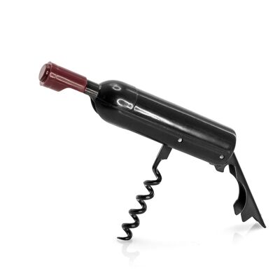 Nolix, un cavatappi magnetico a forma di bottiglia di vino.