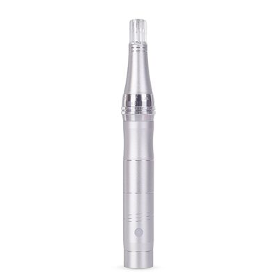 Stylo microneedling pour la beauté du visage, trois vitesses, batterie rechargeable.