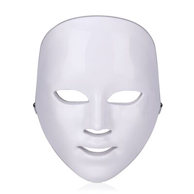 Maschera LED fotonica a sette colori. Cura del viso, anti-età, ringiovanimento della pelle.