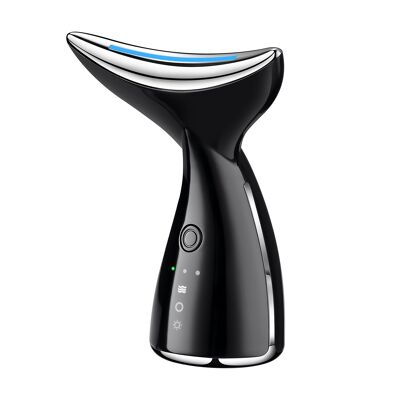 Strumento di abbellimento del collo con luce colorata intelligente, ultrasuoni ed EMS.