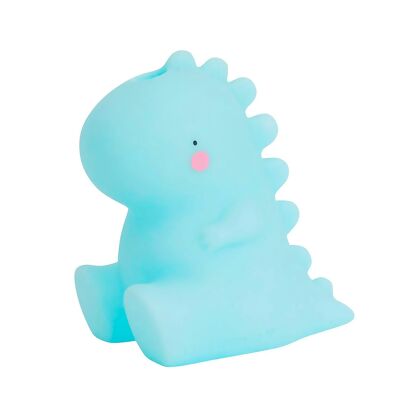 Children's LED night light. Sitting Dinosaur Design.