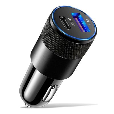 Caricabatterie per auto USB PD 15W