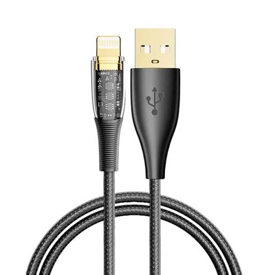 Cavo USB 2.Dalle 0:00 alle 20:00 di fulmini PD20W. Diametro esterno 3,5 mm. Con luce LED.
