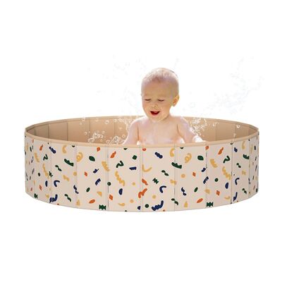 Piscina di palline pieghevole per bambini.