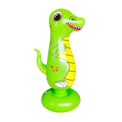 Dinosauro gonfiabile. Punching ball, pratica di karate, boxe. 120 cm.