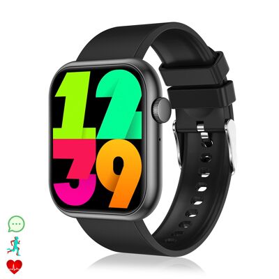 Smartwatch QX7 Pro. Llamadas Bluetooth, más de 100 modos deportivos. Monitor cardiaco, O2, glucosa y de tensión.