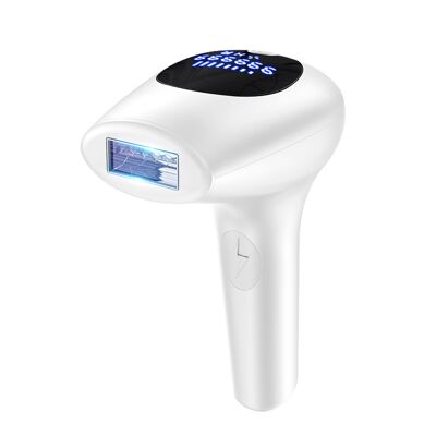 IPL pulsed light epilator. 8 levels, 900.000 flash shots.
