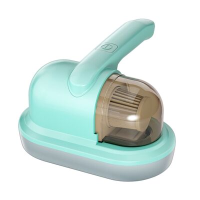 Aspirador de cama UV de mano inalámbrico. Limpia eficazmente su cama y almohadas, succión de 10kps con cuádruple filtro y función de aromaterapia anti olores.