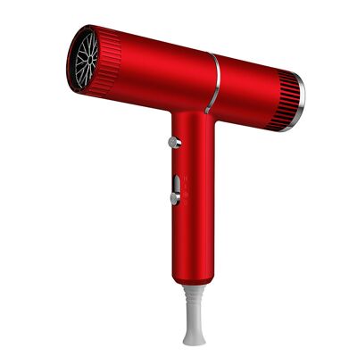 Asciugacapelli con 1000W di potenza, 3 livelli di temperatura e 2 livelli di velocità.