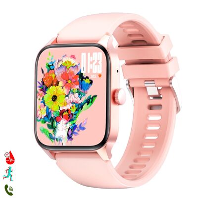 Smartwatch QS56. Bluetooth calling, 100+ sports modes. Measuring steps, calories and distance.